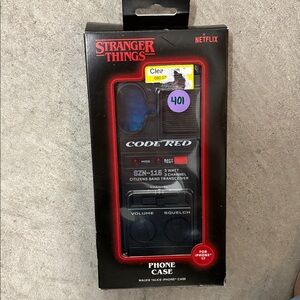 Stranger Things Walkie Talkie iPhone 17 OR 15 Pro Max Case NWT!